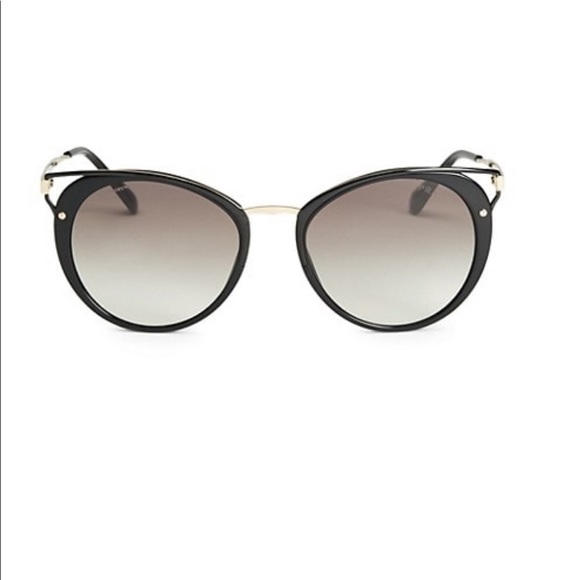Prada women 54MM Cutout Cat Eye Sunglasses - Picture 1 of 3